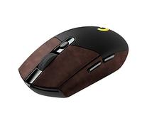 Bande antidérapante pour la Souris pour Logitech G304 Peau de Souris de Jeu sans Fil Ultra-Fine, Confortable résistante à la Sueur et Super légère Facile à appliquer et autocollante (Brown)