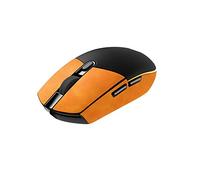 Bande Antidérapante pour Logitech G102, Bande de Prise en Main Confortable Ultra-Mince Tapis Résistant à La Sueur de La Souris, Autocollants Antidérapants Côté Souris (Orange)