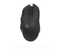 Bande antidérapante pour souris compatible avec les peaux de souris de jeu Logitech G402, résistante à la transpiration, housse de protection, ballon de football noir