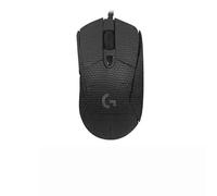 Bande antidérapante pour souris compatible avec les souris de jeu Logitech G403 G603 G703, résistante à la transpiration, housse de protection, motif football complet noir