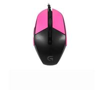 Bande antidérapante pour souris compatible avec Logitech G302 G303 - Résistante à la transpiration - Housse de protection - Demi rose