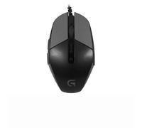 Bande antidérapante pour souris compatible avec Logitech G302 G303 - Résistante à la transpiration - Housse de protection - Gris foncé