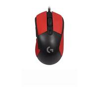 Bande antidérapante pour souris compatible avec Logitech G403 G603 G703 - Résistante à la transpiration - Housse de protection - Rouge