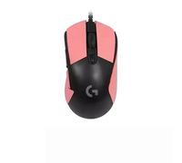 Bande antidérapante pour souris compatible avec Logitech G403 G603 G703 - Résistante à la transpiration - Housse de protection - Rose