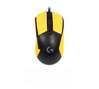 Bande antidérapante pour souris compatible avec Logitech G403 G603 G703 - Résistante à la transpiration - Housse de protection - Jaune