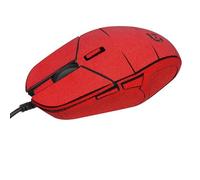 Bande antidérapante pour souris de jeu Logitech G302 G303, résistante à la transpiration, housse de protection, rouge complet