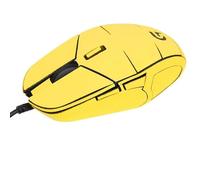 Bande antidérapante pour souris de jeu Logitech G302 G303, résistante à la transpiration, housse de protection, jaune complet