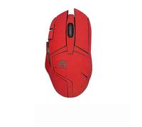 Bande antidérapante pour souris de jeu Logitech G402, résistante à la transpiration, housse de protection, rouge complet