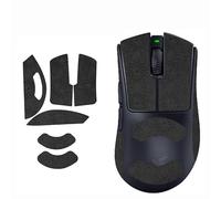 Bande antidérapante pour souris de jeu Razer DeathAdder V4 Pro, flocon de neige noir