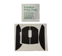 Bande antidérapante pour souris Pulsar X2, autocollant-Noir