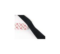 Velcro - Ruban auto-agrippant crochets et boucles, se coupe - Noir 20 mm x 50 cm