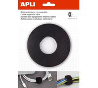 Bande Auto-Agrippante Attache Cable 10mm X 5m - Apli Agipa