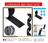 Bande Auto-Agrippante Double Face 5m x 20mm Adhésive Forte Velcro DIY Maison Mur