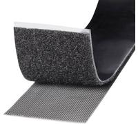 Bande auto-agrippante TOOLCRAFT KL50X1000C partie velours et partie agrippante, extra-fort (L x l) 1000 mm x 50 mm noir 1 m