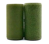 bande auto-agrippante velcro Bande auto-agrippante à coudre de 100 mm large, attache for tissu en nylon, rouleau couture robuste vert armée et noir sans adhésif, x 2 yards(Army Green,100MM x 1)