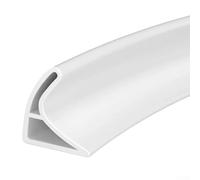 Bande auto-calfeutrante pour joint mural de cuisine et salle de bain, protection imperméable pour évier, baignoire et bords de toilettes, résistante (1 m)