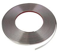 Bande autocollante chromée professionnelle de 10 mm - Pour voiture - 5 m