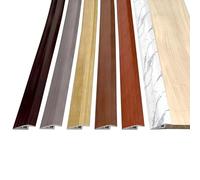 Bande autocollante en PVC pour bordure de moquette et de sol, bande de transition de sol, bandes de seuil pour hauteur 1-2 cm, longueur 0,9 m