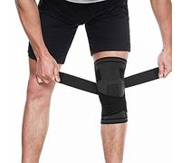 Bande Bandage Genouillère Genou - Entorse, Rotule, Ligament collatéral latéral,externe, croisés, Lésion ménisque, Arthrose, Arthroscopie, Meniscopathie (genouillére ligamentaire TAILLE UNIQUE)