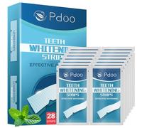 Bande Blanchiment Dentaire 28 Bandes - Blanchiment Dentaire sans Peroxyde - sans Sensibilité à la Douleur - Whitening Strips Efficace, Élimine Taches Café/Thé/Vin, Résultats Visibles Rapidement