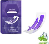 Bande Blanchiment Dentaire, Kit Bandes De Blanchiment Des Dents, Violet Blanchiments Dentaire, Whitening Teeth Strips, Haleine Fraîche, Sourire éclatant, Aide à Eliminer Les Taches Café, Vin Tache (1)