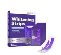 Bande Blanchiment Dentaire Violet,Bandes Blanchissantes Dents Violettes,Teeth Whitening Strips,Bande Violet Pour élimine Taches Café/Thé/Vin,Neutralise Le Jaune,Adaptées aux Dents Sensibles (7PC)