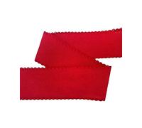 Bande Bord de la Toile aida de point de Croix 55 Trous de 5 Cm de Haut - Rosso