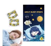 Bande buccale pour dormir - Bande de sommeil douce - Bande de sommeil - Bande de sommeil anti-ronflement - Bande de respiration buccale pour soulager le ronflement - Amélioration des habitudes de