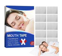 Bande buccale pour dormir, patch de sommeil anti-ronflement, 120 pièces Patch de sommeil pour respiration nasale, Bande respiratoire nasale pour la maison, la voiture, l'hôtel, les voyages et les