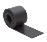 Bande Caoutchouc 3mm x 50mm x 1m Joint Caoutchouc Solide, Rouleau Caoutchoucs Antidérapant et Tapis Anti Vibration Plaque Caoutchoucs pour Portes, Fenêtres, Garage et Usages Industriels