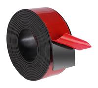 Bande Caoutchouc Adhesif, Rouleau Bande de Caoutchouc Néoprène, 40mm X 2mm X 3m Autocollantes Anti-Vibration Protection, Feuille Rouleau Néoprène, pour Protection de Revêtement de Sol, Antidérapant