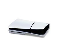 Bande centrale autocollante Décalques pour Sony PS5 Slim Autocollant de protection de console Film de protection résistant aux rayures (Noir givré)