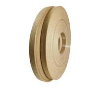 Bande Chant Placage Bande de chant en chêne blanc | Rouleau de 25 m pré-collé, bois véritable flexible for contreplaqué et meubles(5cmx25m)