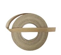 Bande Chant Placage Bande de chant en placage chêne blanc | Rouleau pré-collé avec adhésif thermofusible for garniture en contreplaqué(26mmx4m)