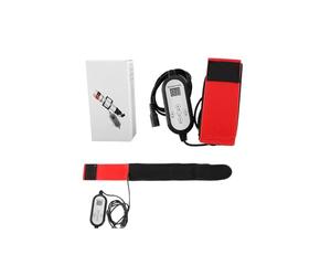 Bande chauffante anti-buée pour objectif reflex numérique avec minuteur, guide de température en temps réel, accessoires de ceinture chauffante, lentille économe en énergie, bande anti-buée