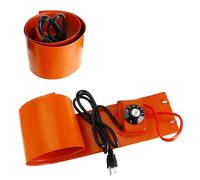 Bande chauffante pour fût, Ceinture chauffante en caoutchouc de silicone for chauffe-fûts d'huile, numérique(Digital Display,30L 900 * 250mm 1200W)