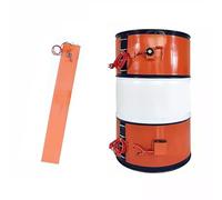 Bande chauffante pour fût, Ceinture chauffante en caoutchouc de silicone for fûts d'huile avec thermostat réglable(100L 250X 1200mm)