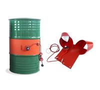 Bande chauffante pour fût, Chauffe-fût électrique en silicone à thermostat réglable(20L 7.9x34in 800W)