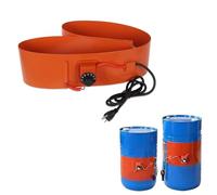 Bande chauffante pour fût, Chauffe-tambour en silicone avec bouton de thermostat 30-150°C et commande numérique plusieurs tailles(Digital Display,200L 1740 * 125mm 1000W)