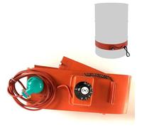 Bande chauffante pour fût, Réchauffeur de tambour bande silicone thermostat réglable 20L à 200L(150L 152 * 25CM)