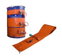 Bande chauffante pour fûts et seaux, Bande de tambour en silicone | Bouton numérique, plusieurs tailles : baril industriel(Digital,200L 1740X250 2000W)