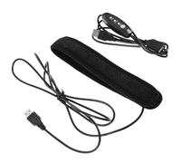 Bande Chauffante USB Anti Rosée pour Lentille, DC 5v Réglable, Noir | Neoprène, Câble USB 150cm Inclus, pour Télescope et Caméra, 3 Niveaux de Chaleur