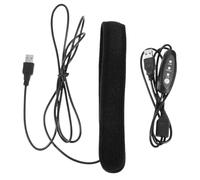 Bande Chauffante USB Anti-rosée pour Lentille, Néoprène Noir