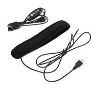 Bande Chauffante USB pour Objectif D'appareil Photo, Anti-buée | Néoprène Noir, 3 Niveaux de Température, Câble 150cm, Réglage par Contrôleur pour Astrophoto
