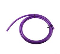 Bande cintrée noire en polyéthylène de 4 m pour tuyau AC de 2,2 cm (violet) | Empêche le tube de s'effondrer, bande de support interne, insertion facile, installation de climatisation, plastique