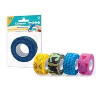 Bande cohésive, auto-adhésive, assorti