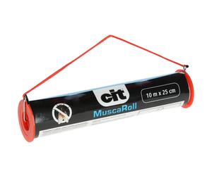 Bande collante piège à mouches Kerbl Cit MuscaRoll Noir 10 m