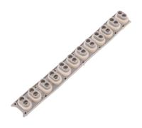 Bande Conductrice pour Clavier de Piano Numérique 12 Touches en Silicone | Réparation de Clavier Intérieur, Haute Précision et Réponse Sensible, Usage Maison et Divertissement Musical
