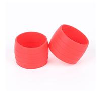 Bande Coordonnante En Silicone Pour Guidon De Vélo,Anneau De Protection Pour Poignée De Changement De Vitesse,Accessoires De Cyclisme,2 Pièces/Ensemble - Type Red
