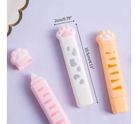 Bande Correctrice De Colle Patte De Chat Mignon, Rouleau De Colle, Papeterie Correctrice Modifiée Pour Étudiant